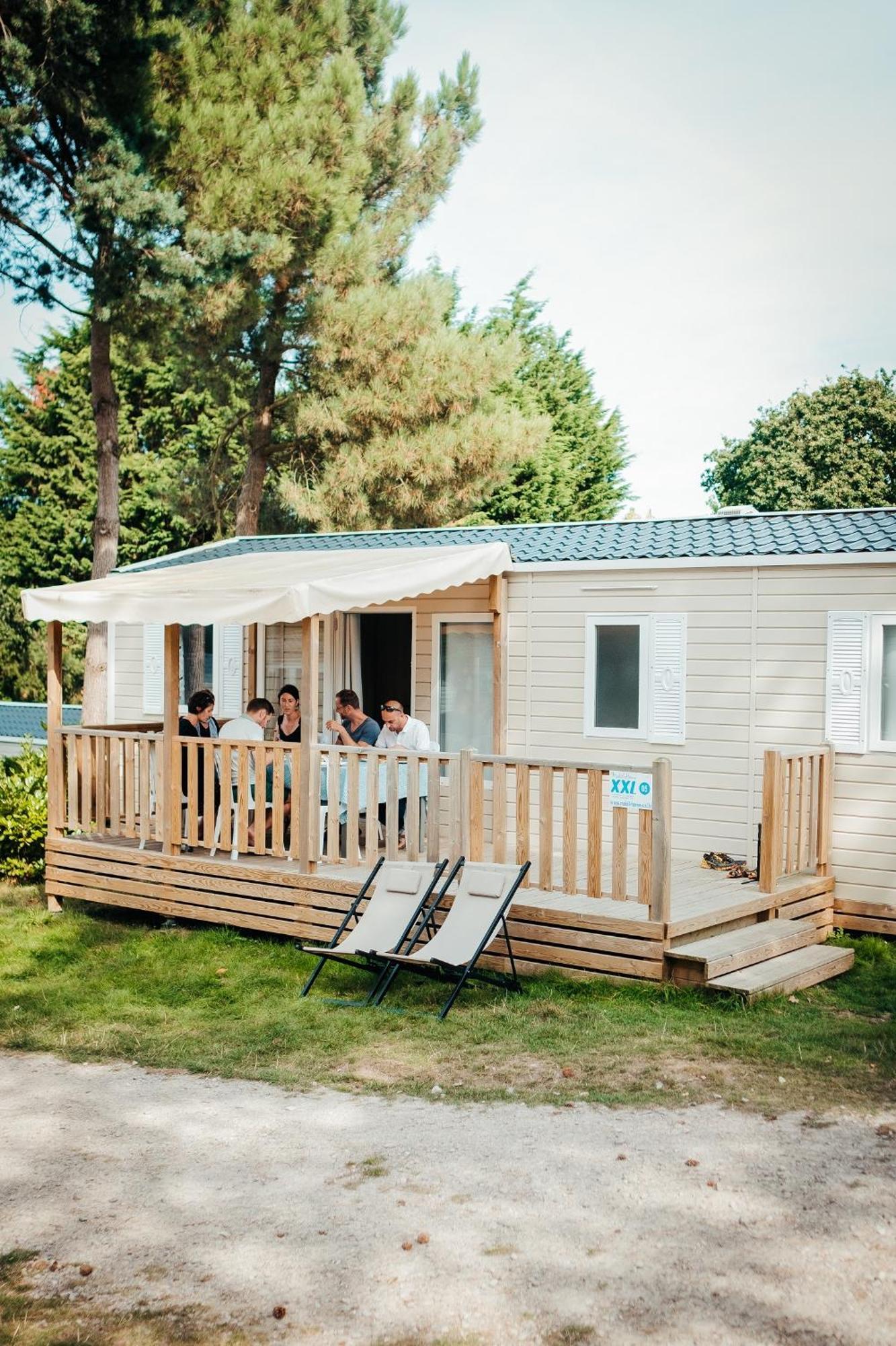 Mobil Home Xxl 4 Chambres - Camping Le Viaduc Millau Luaran gambar